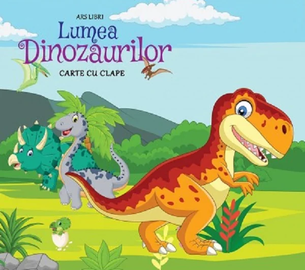 Lumea dinozaurilor - Carte cu clape