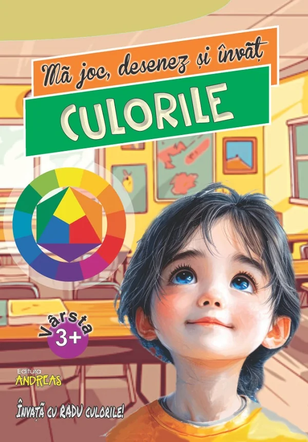 Ma joc, desenez si invat culorile 3 ani+