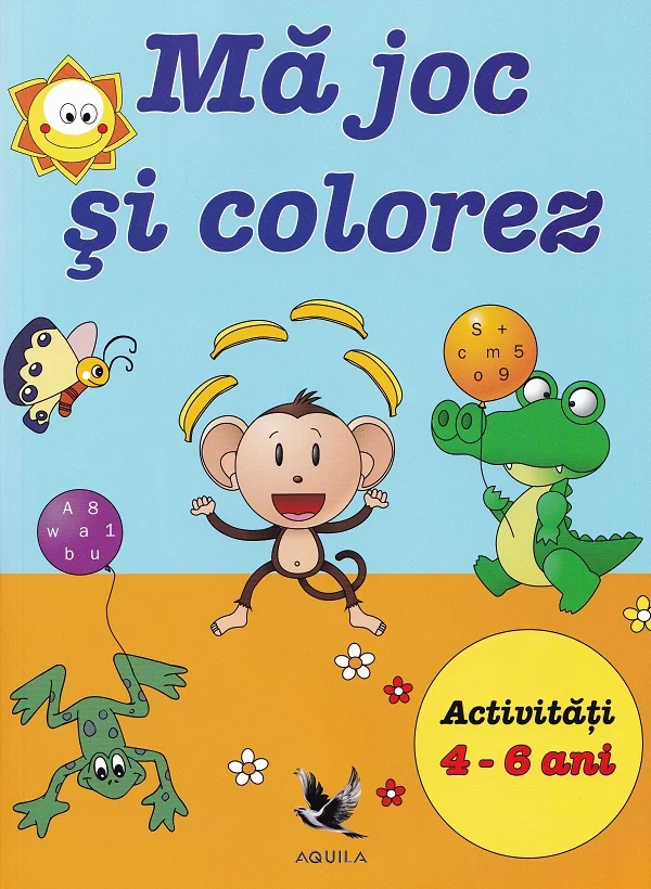 Ma joc si colorez. Activitati 4-6 ani