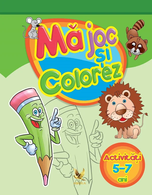 Ma joc si colorez. Activitati 5-7 ani