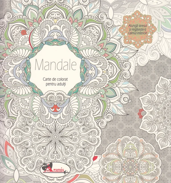Mandale. Carte de colorat pentru adulti
