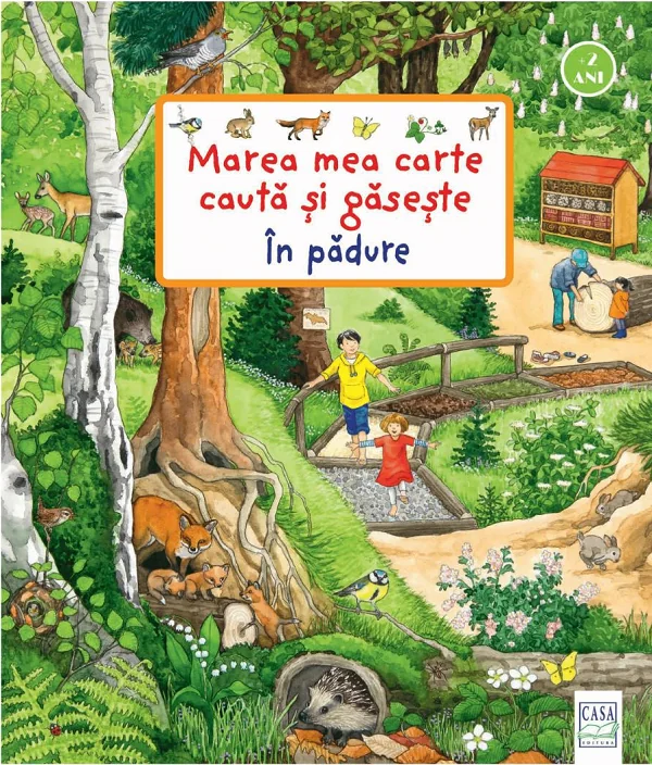 Marea mea carte cauta si gaseste. In padure