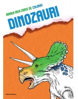 Marea mea carte de colorat - Dinozauri