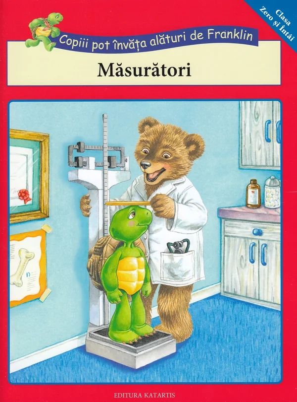 Masuratori. Copiii pot invata alaturi de Franklin