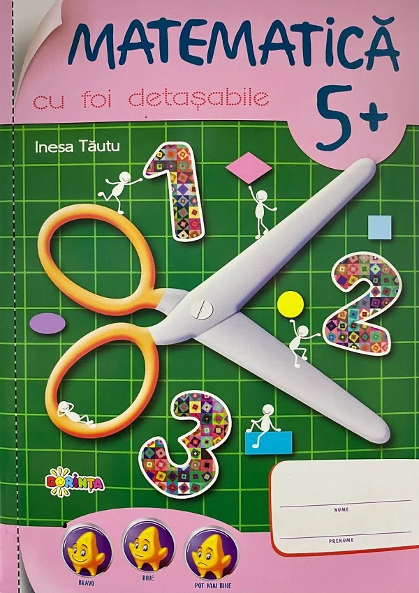 Matematica cu foi detasabile 5 ani+
