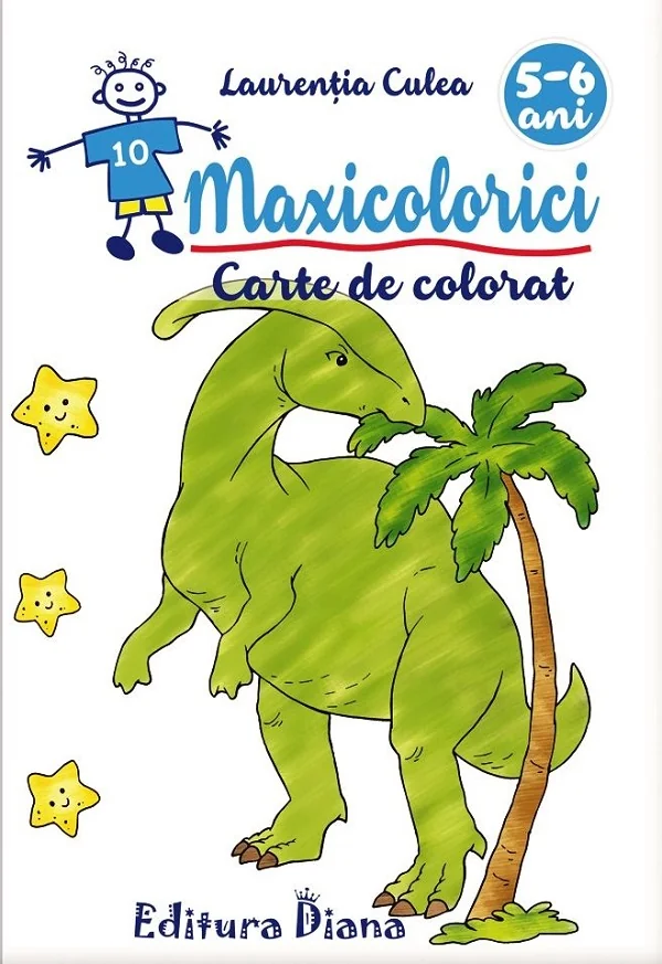 Maxicolorici. Carte de colorat 5-6 ani