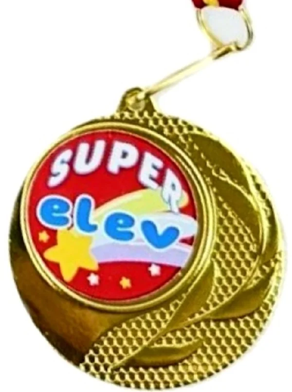 Medalie super elev + Snur tricolor
