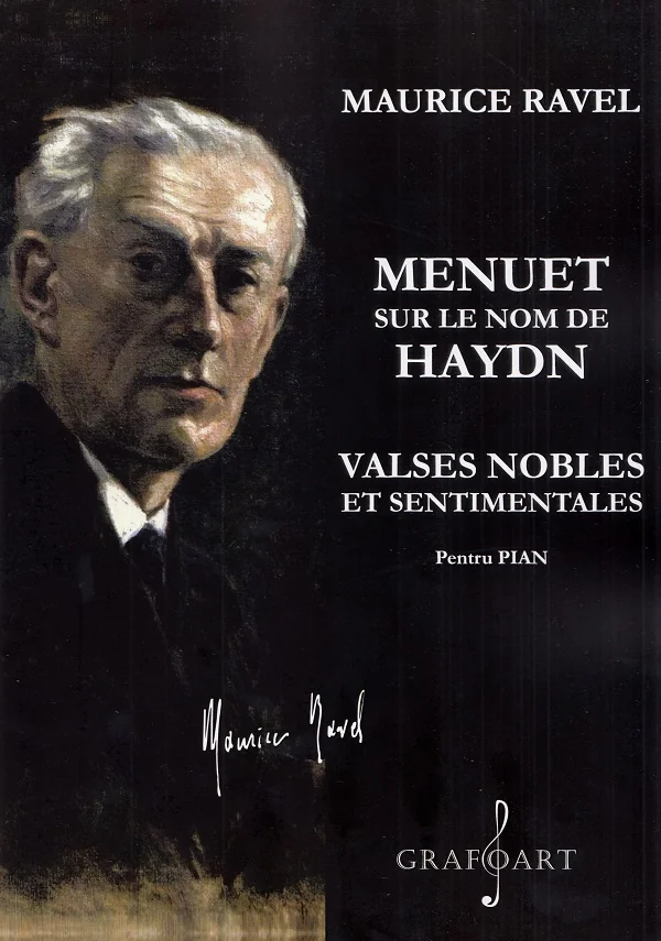 Menuet sur le nom de Haydn. Valses nobles et sentimentales. Pentru pian