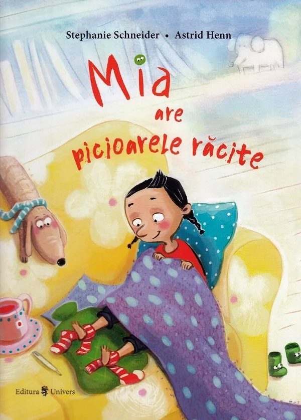Mia are picioarele racite
