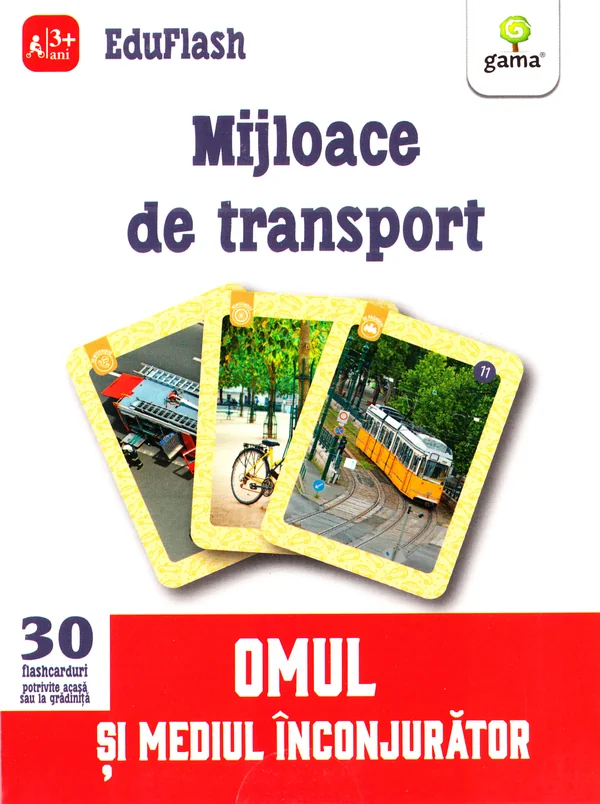 Mijloace de transport 3 ani+ (Eduflash)