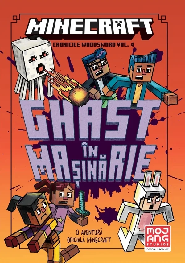 Minecraft: Ghast in masinarie. Seria Cronicile Woodsword Vol.4 - Nick Eliopulos, Luke Flowers