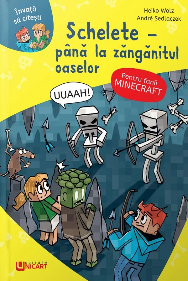 Minecraft: Schelete. Pana la zanganitul oaselor!