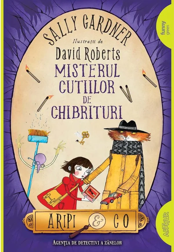 Misterul cutiilor de chibrituri. Seria Aripi si Co Vol.4
