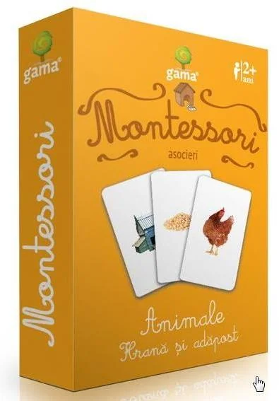 Montessori. Asocieri: Animale, hrana si adapost