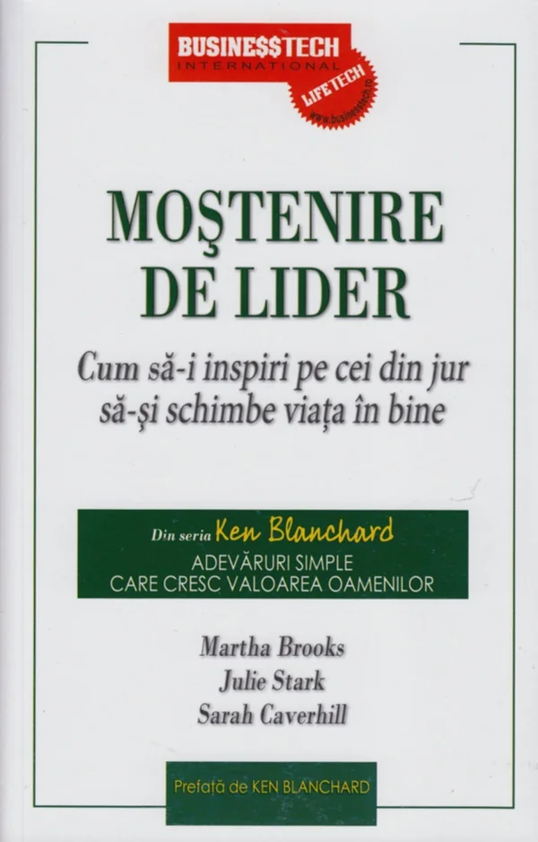 Mostenire de lider - Martha Brooks, Julie Stark, Sarah Caverhill