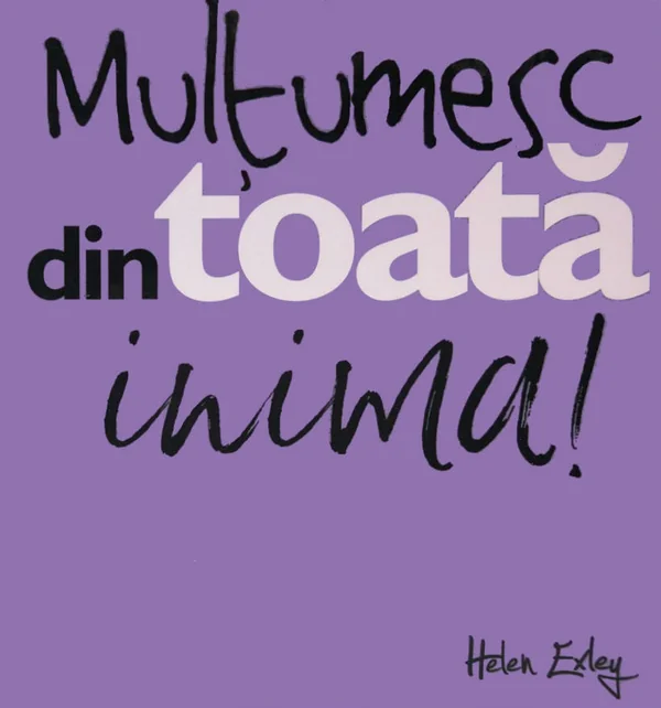 Multumesc din toata inima!