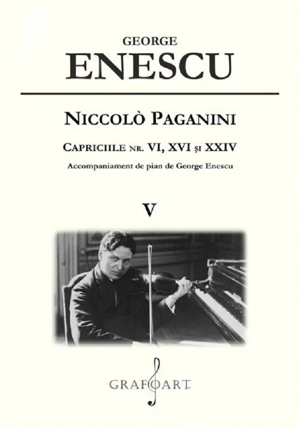 Niccolo Paganini. Capriciile nr. 6, 16 si 24 Vol.5