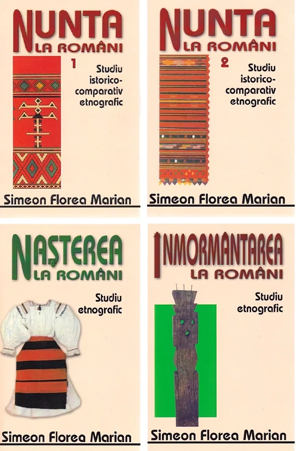 Nunta, Nasterea, Inmormantarea la romani I-IV
