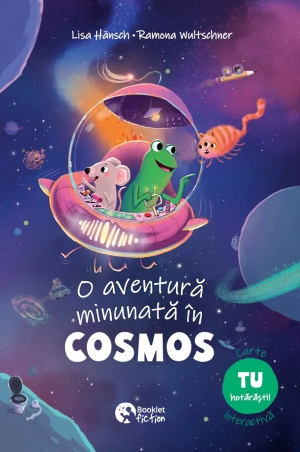 O aventura minunata in cosmos - Lisa Hansch, Ramona Wultschner