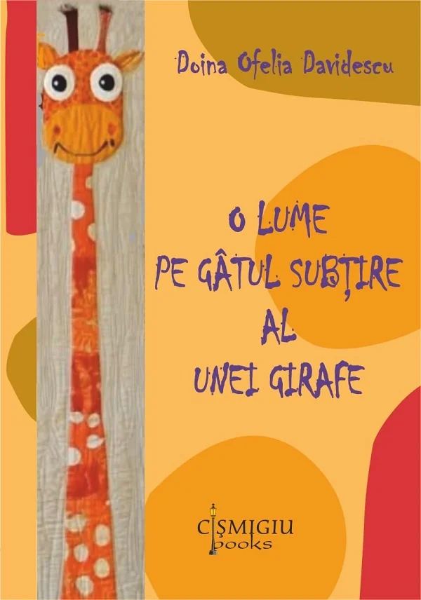 O lume pe gatul subtire al unei girafe