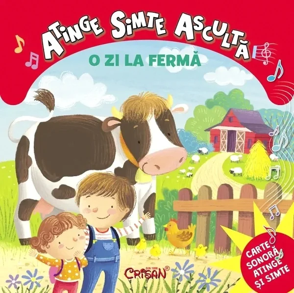 O zi la ferma. Atinge, simte, asculta