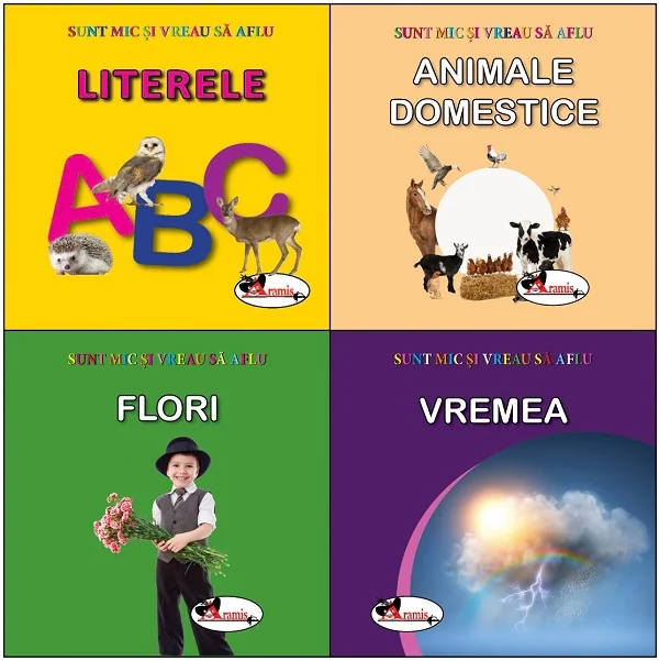 Pachet 15: 4 carti. Sunt mic si vreau sa aflu