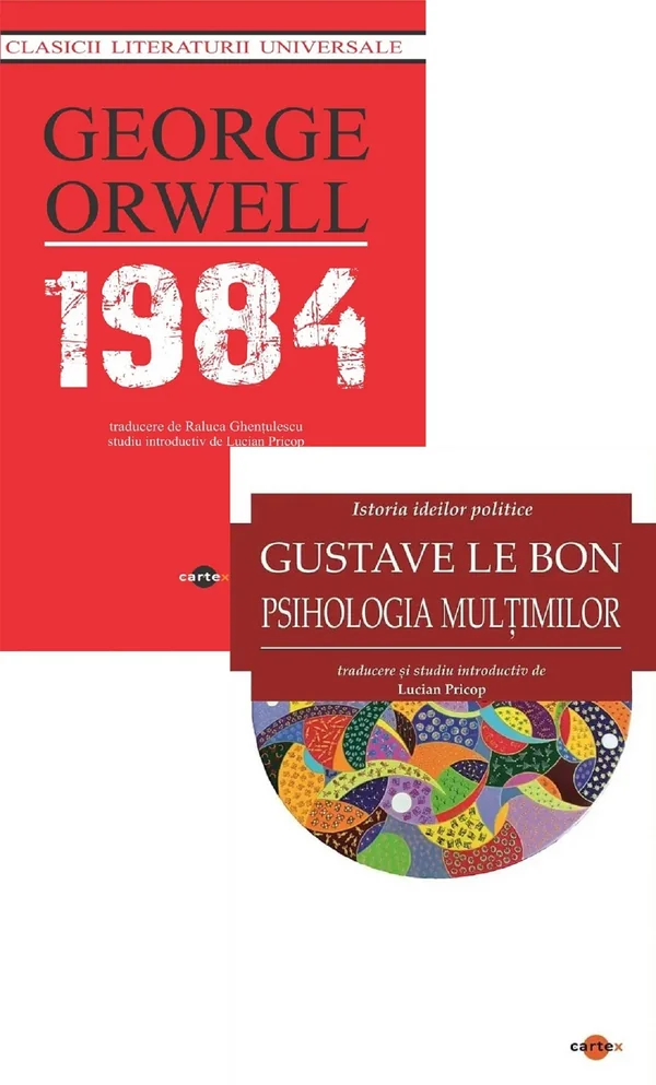 Pachet 2 carti: 1984 + Psihologia multimilor