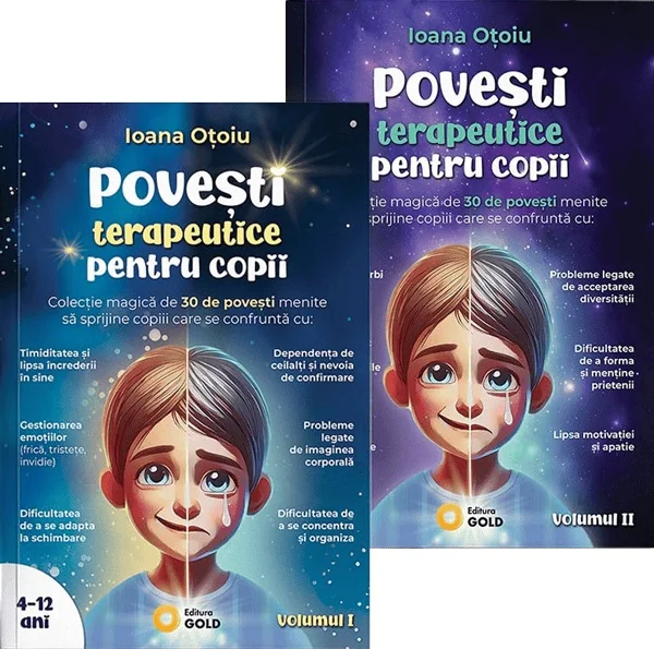 Pachet 2 volume: Povesti terapeutice pentru copii