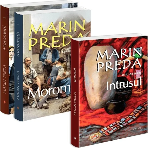 Pachet 3 carti: Marin Preda. Intrusul + Morometii Vol.1 + Vol.2