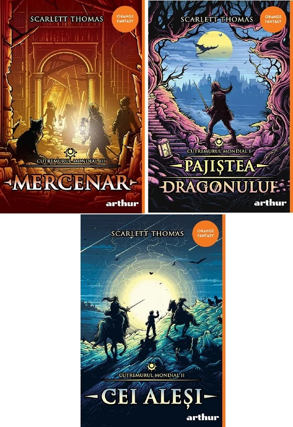 Pachet 3 volume: Pajistea Dragonului + Cei alesi + Mercenar. Seria Cutremurul mondial