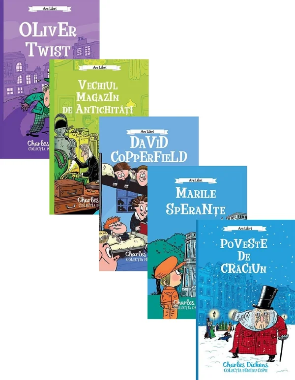 Pachet 5 carti: Charles Dickens