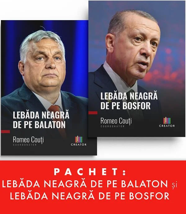 Pachet: Lebada neagra de pe Balaton Ed.2 + Lebada neagra de pe Bosfor