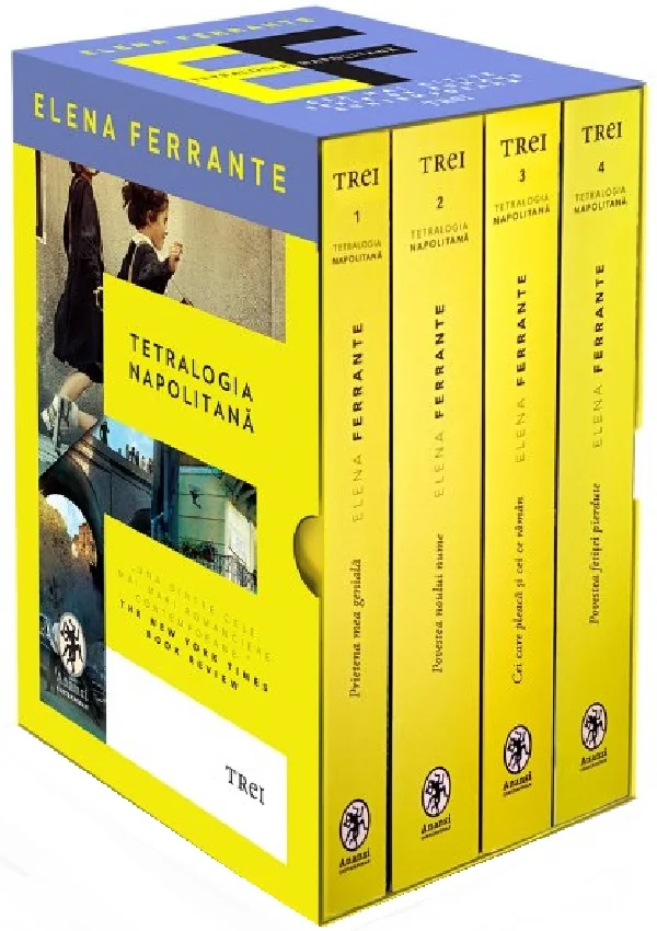 Pachet: Tetralogia Napolitana (Editie tie-in). 4 Volume