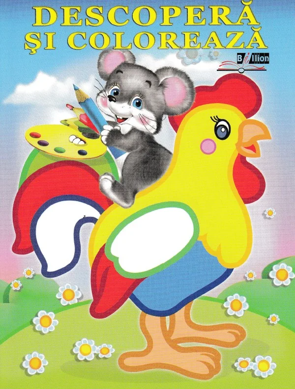 Pasari domestice - Descopera si coloreaza