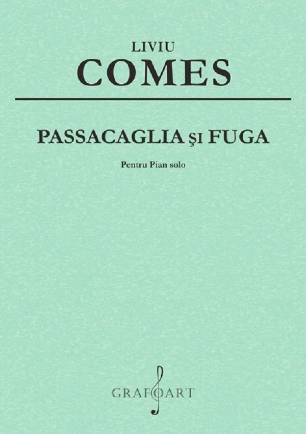 Passacaglia si Fuga Pentru Pian solo