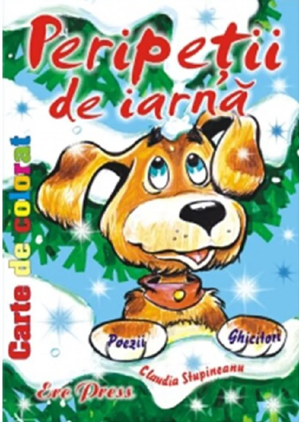 Peripetii de iarna. Carte de colorat