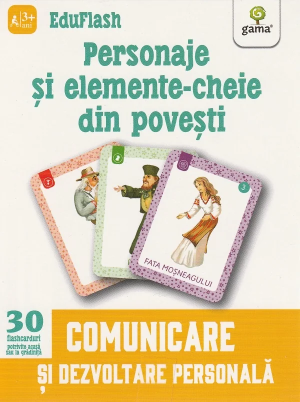 Personaje si elemente-cheie din povesti 3 ani+ (Eduflash)
