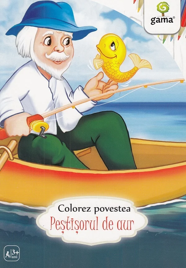 Pestisorul de aur. Colorez povestea