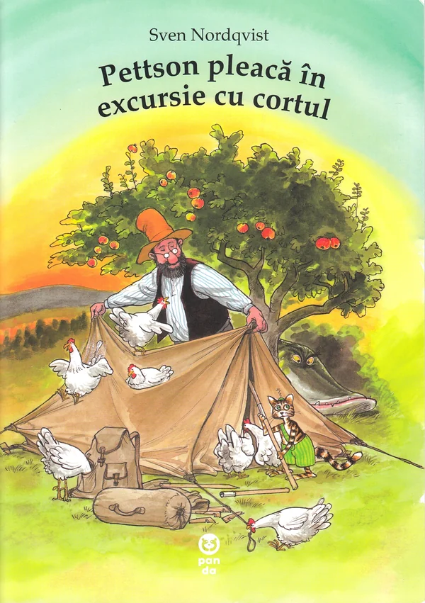 Pettson pleaca in excursie cu cortul