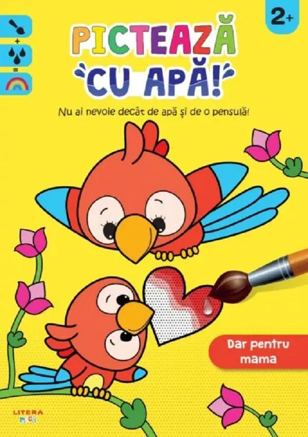 Picteaza cu apa! Dar pentru mama