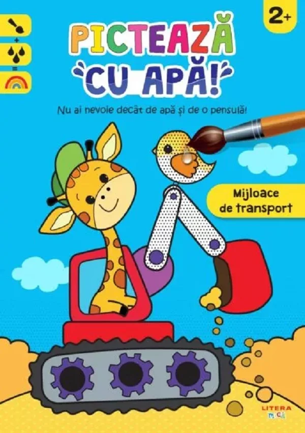 Picteaza cu apa! Mijloace de transport