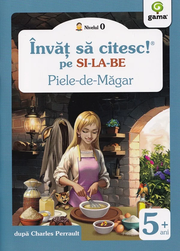 Piele-de-Magar. Invat sa citesc pe silabe. Nivelul 0