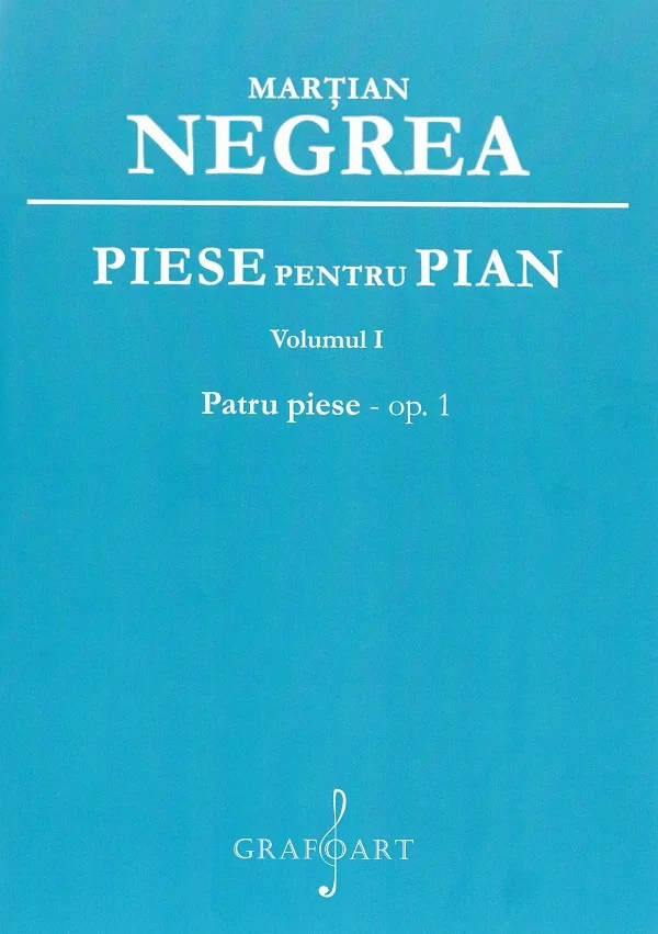 Piese pentru pian Vol.1: Patru piese op.1