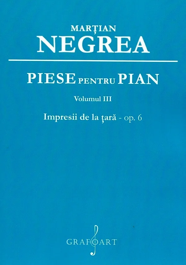 Piese pentru pian Vol.3: Impresii de la tara op.6