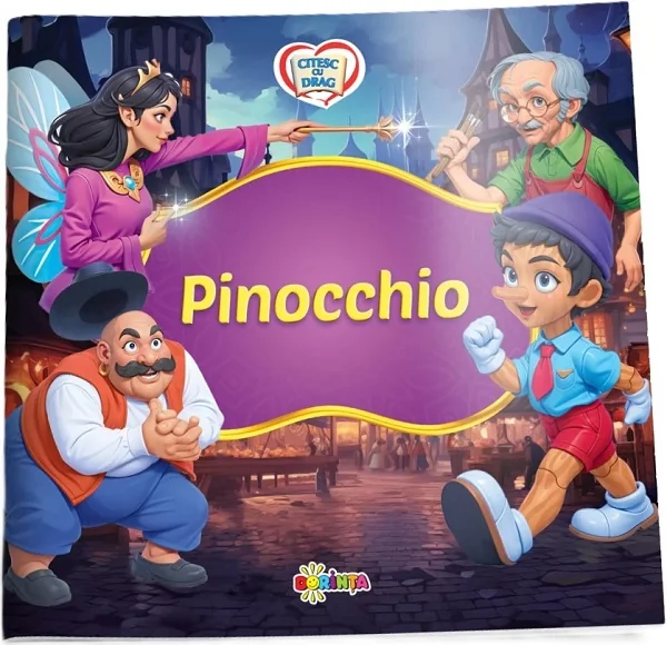 Pinocchio. Citesc cu drag