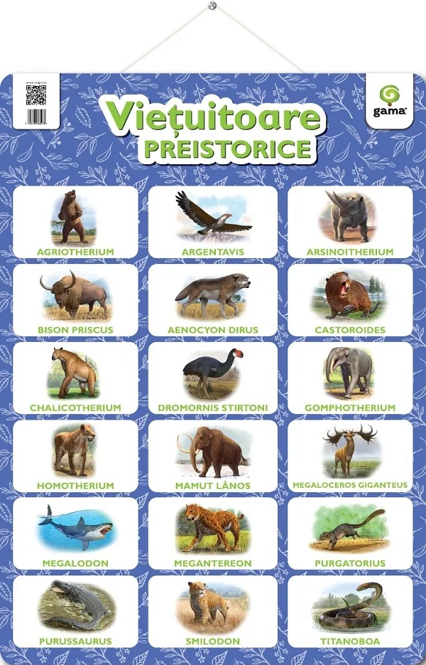 Plansa. Vietuitoare preistorice
