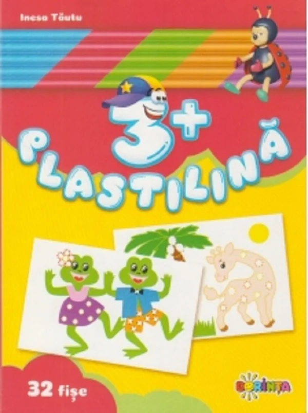 Plastilina: 32 fise 3 ani+