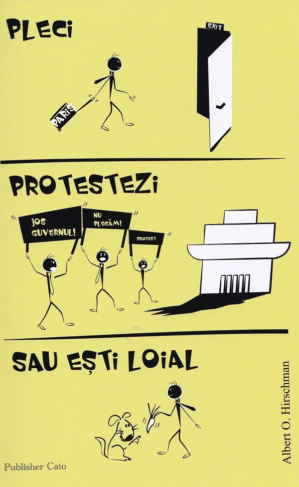 Pleci, protestezi sau esti loial. Reactii la declinul firmelor, organizatiilor si al statelor