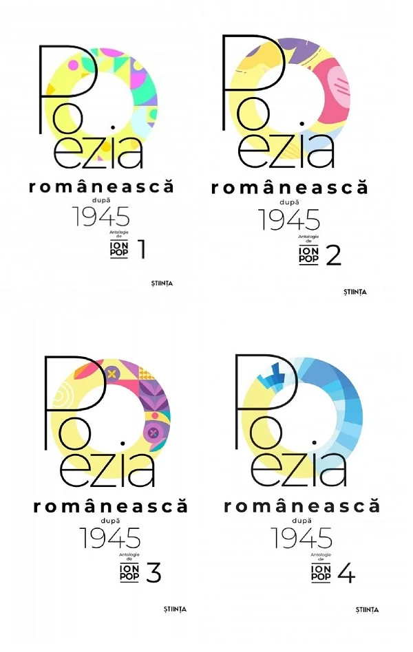 Poezia romaneasca dupa 1945. Set 4 volume