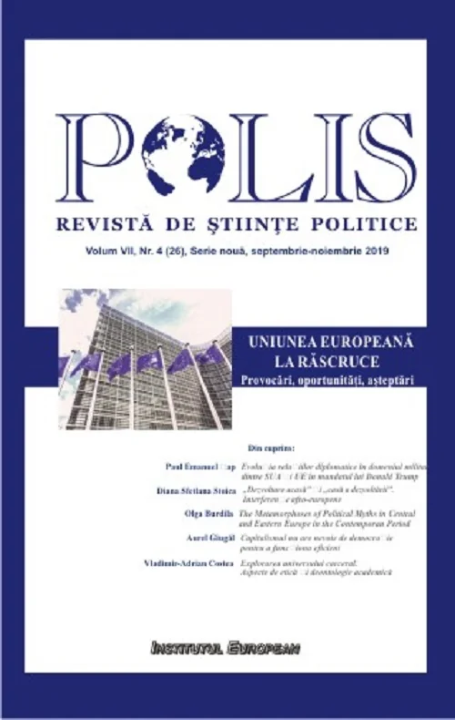 Polis Nol.7 Nr.4 (26). Serie noua. Septembrie-noiembrie 2019. Revista de stiinte politice